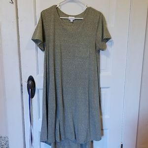 Large Army Green Heathered Cassie